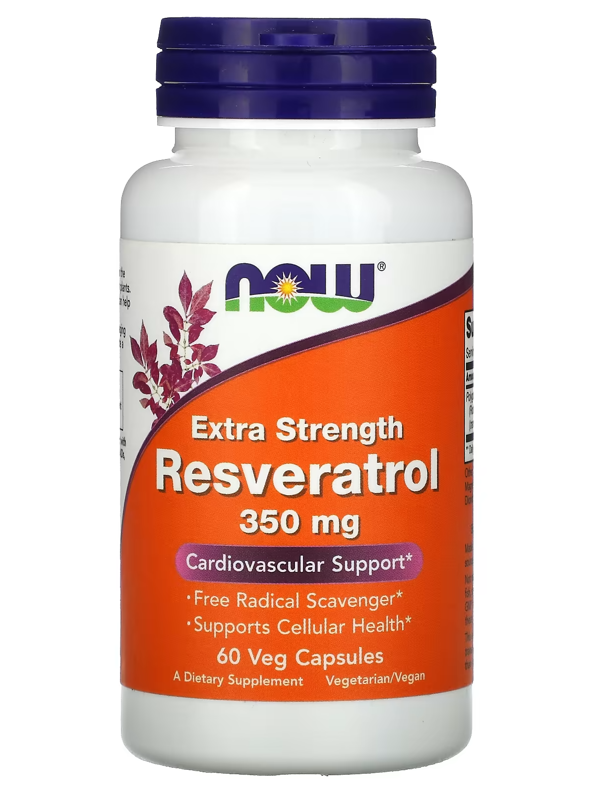 resveratrol 350mg now